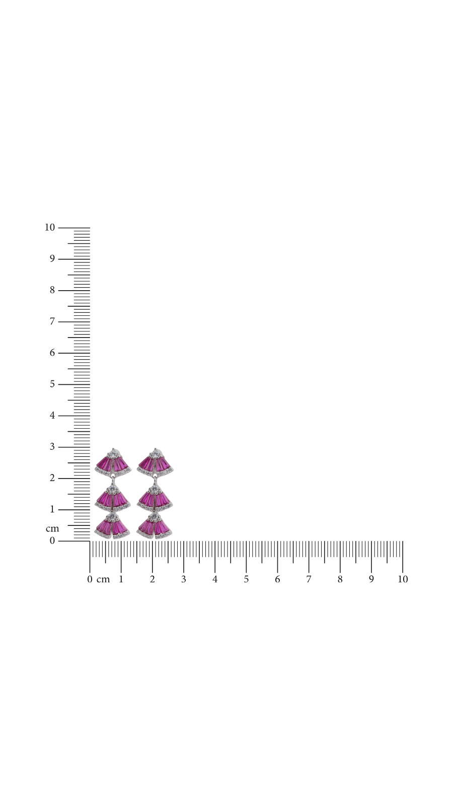 Pink Fan Earrings