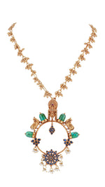 tdual-tone-silver-necklace-in-lucknow