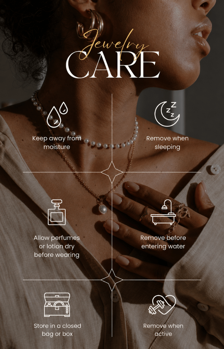 Caring for silver jewellery