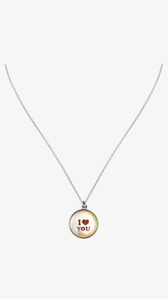 Designer 925 silver pendant chain with simple luxury detailing.