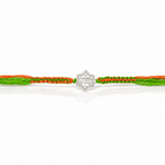 Radhe Krishna 925 silver rakhi for brother in Lucknow

