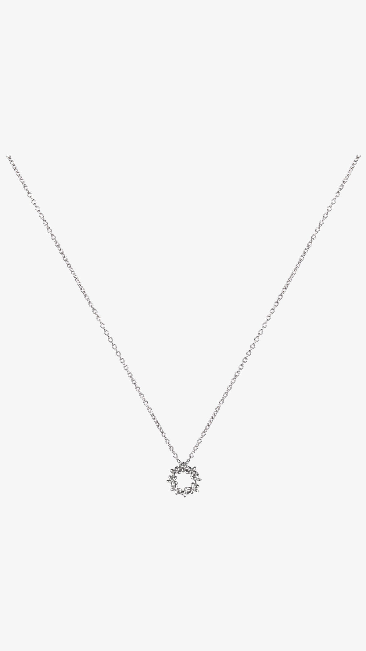 925 silver pendant and chain for women with minimal designer detailing.