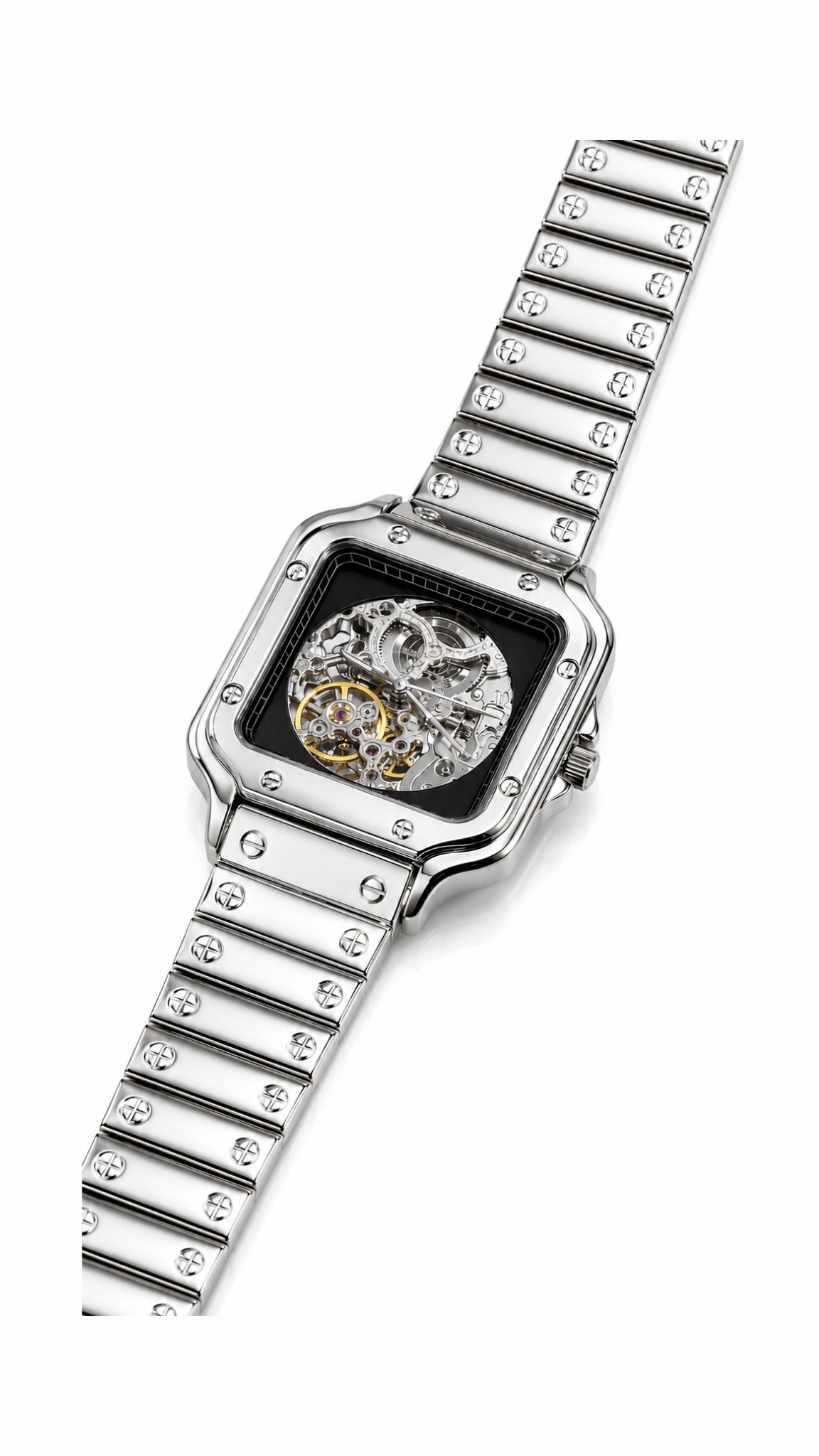 925 Sterling Silver Watch for Men | Luxury Silver Timepiece