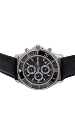 Premium men’s silver wrist watch for gifting