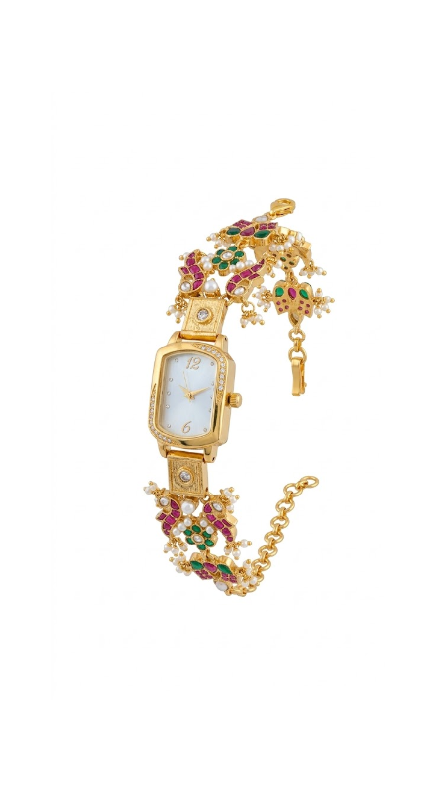 The Peacock Meenakari Watch