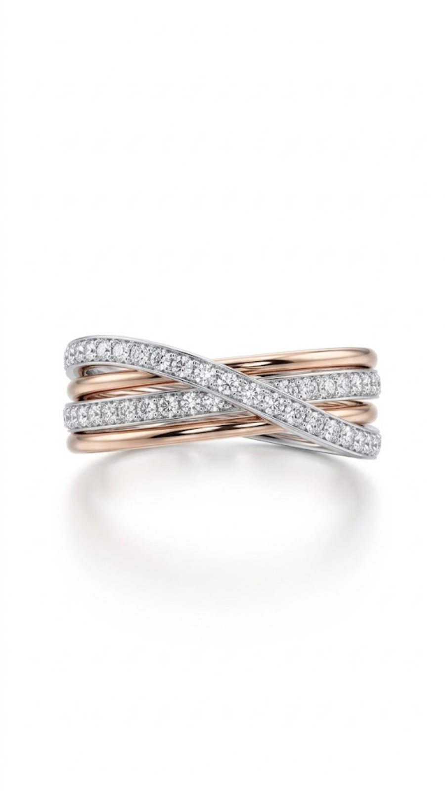 Stronger Together 925 Silver Couple Ring