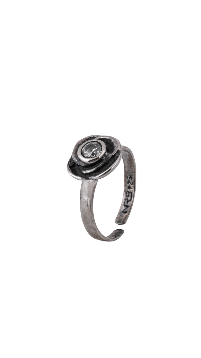 Antique Rose Toe Ring