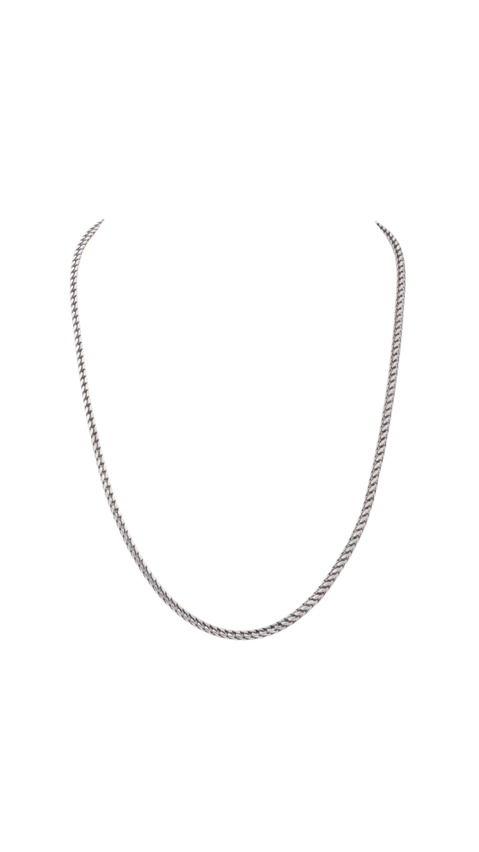Cuban Link Silver Chain for Men