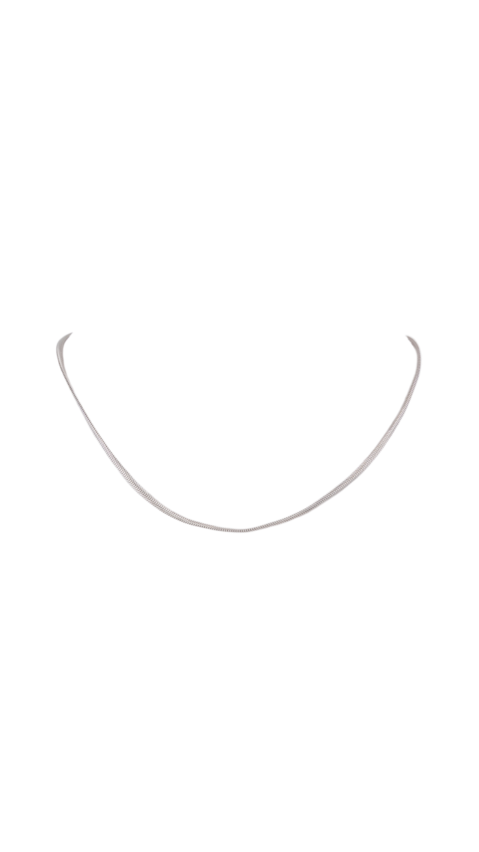 Classical Silver Chain for Him