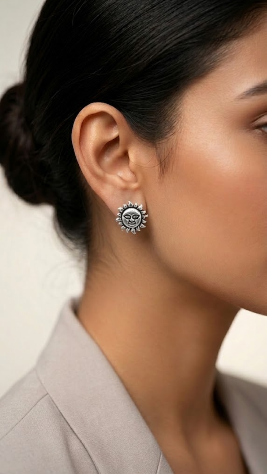 Sun Oxidized Studs