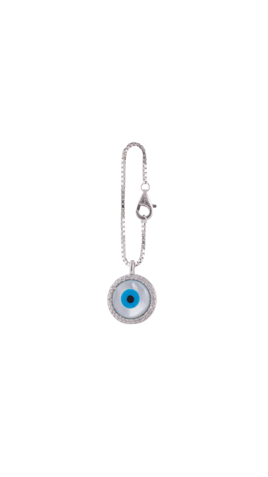 Mystic Blue Evil Eye Watch Charm