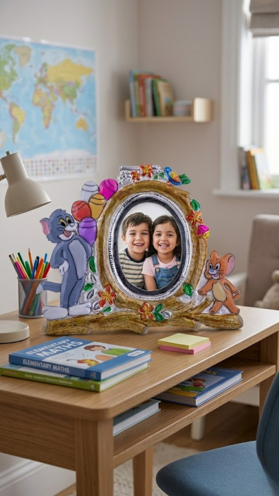 Tom & Jerry Silver Photo Frame
