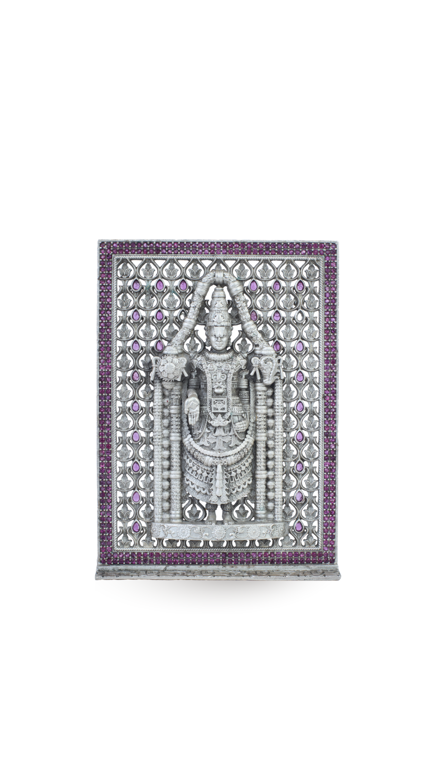 Tirupati Balaji 925 Silver Idol