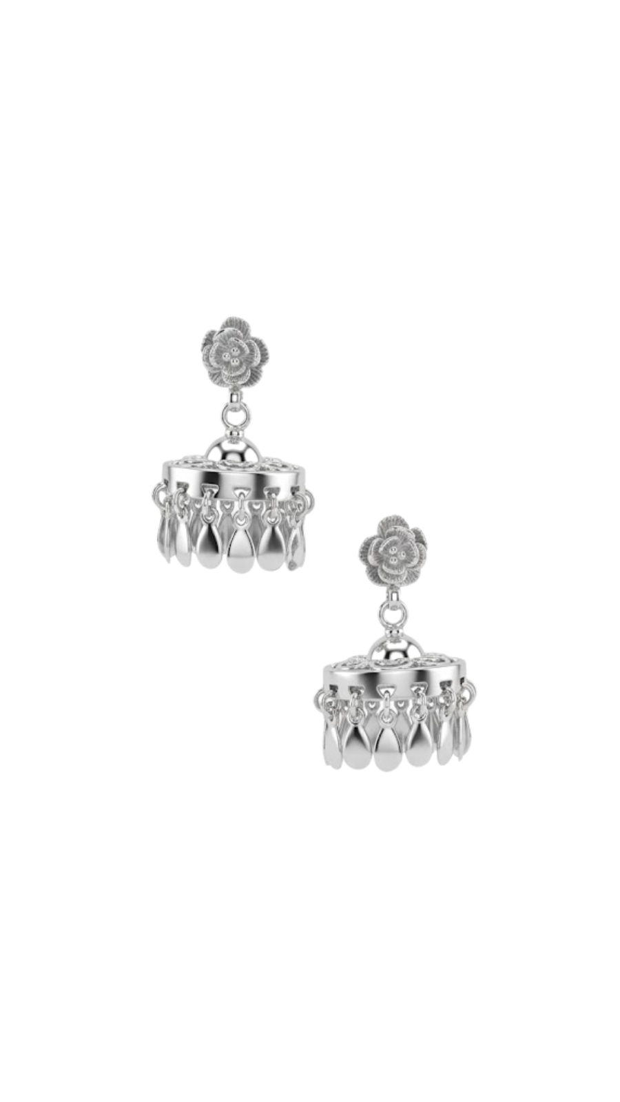 Antique Jhumka with Droplets
