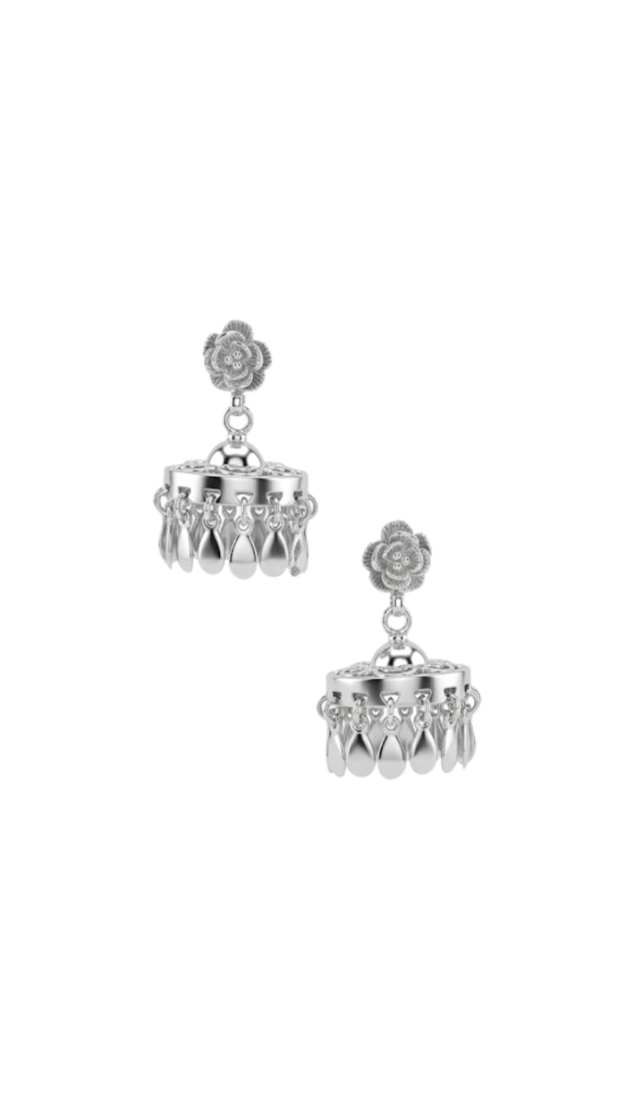 Antique Jhumka with Droplets