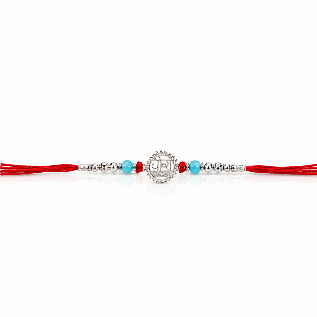 925 Silver Veer Rakhi for Brother