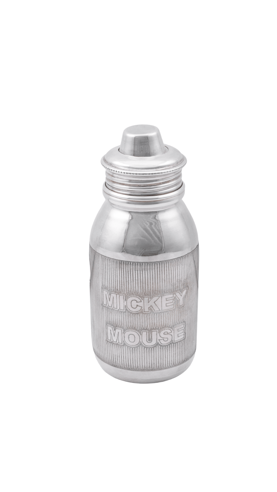 925 Silver Mickey Mouse Baby Feeding Bottle